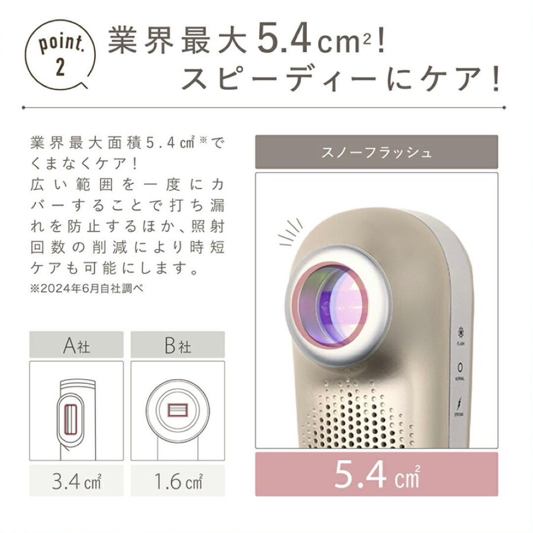 【新品未使用】LINKA リンカ スノーフラッシュ DPL/NIR 光美容器