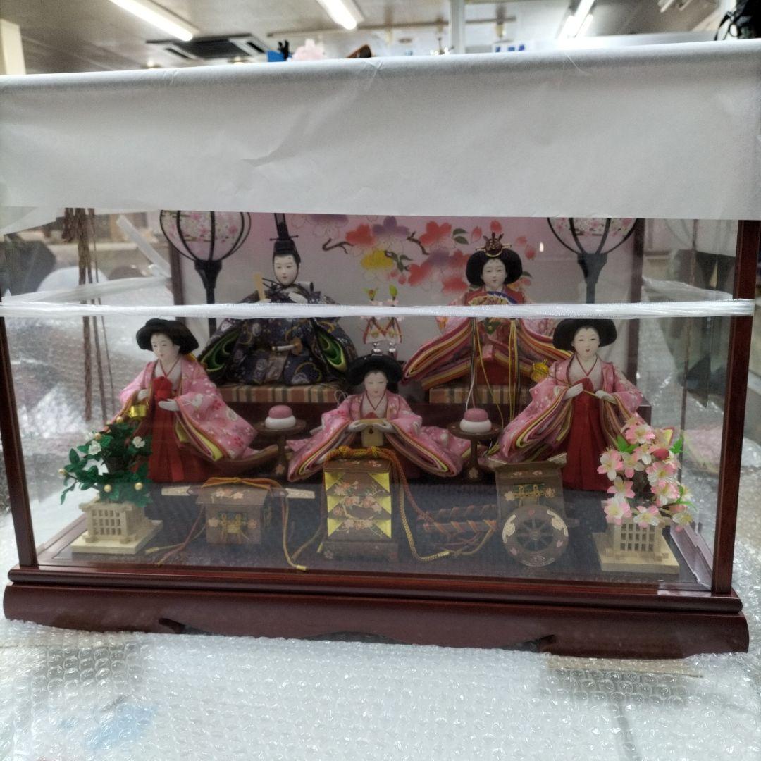 【未開封】忠義堂　雛人形　オルゴール付き　新品