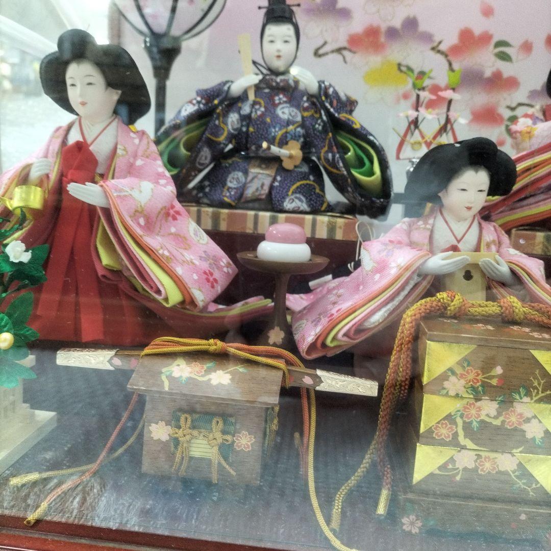 【未開封】忠義堂　雛人形　オルゴール付き　新品