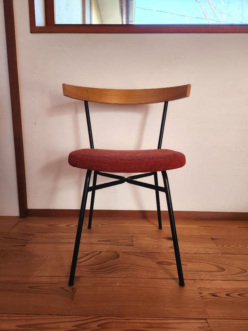 IDEE 赤ツイード ダイニングチェア FERRET CHAIR フェレ チェア