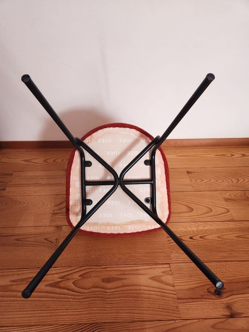 IDEE 赤ツイード ダイニングチェア FERRET CHAIR フェレ チェア