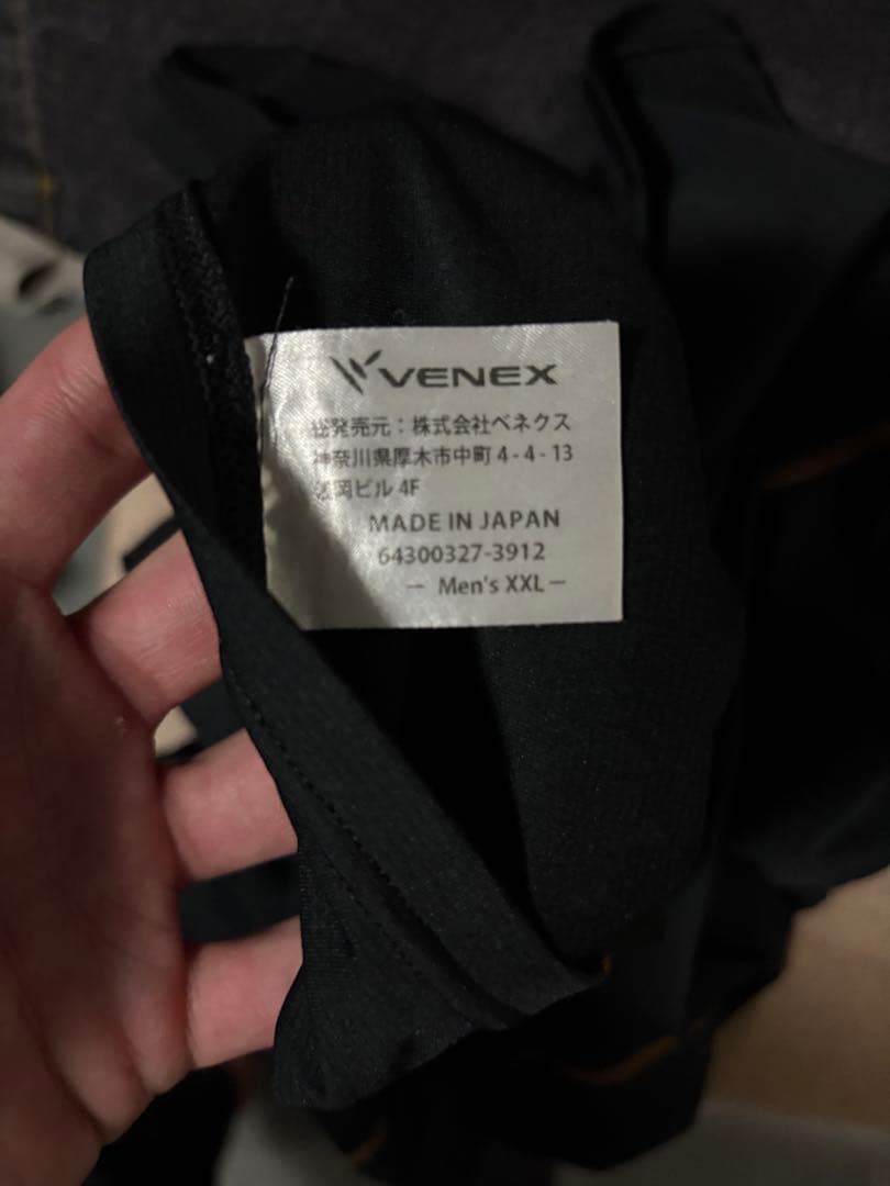 VENEX メンズ XXL ブラック Tシャツ