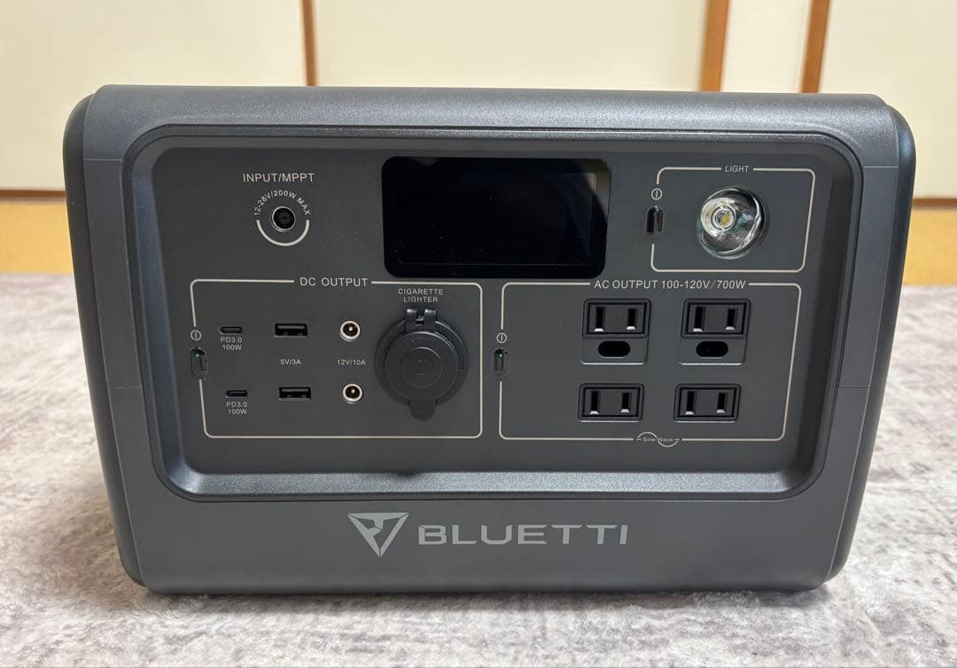 （確認のみ。未使用美品）BLUETTI ポータブル電源 EB70 716Wh