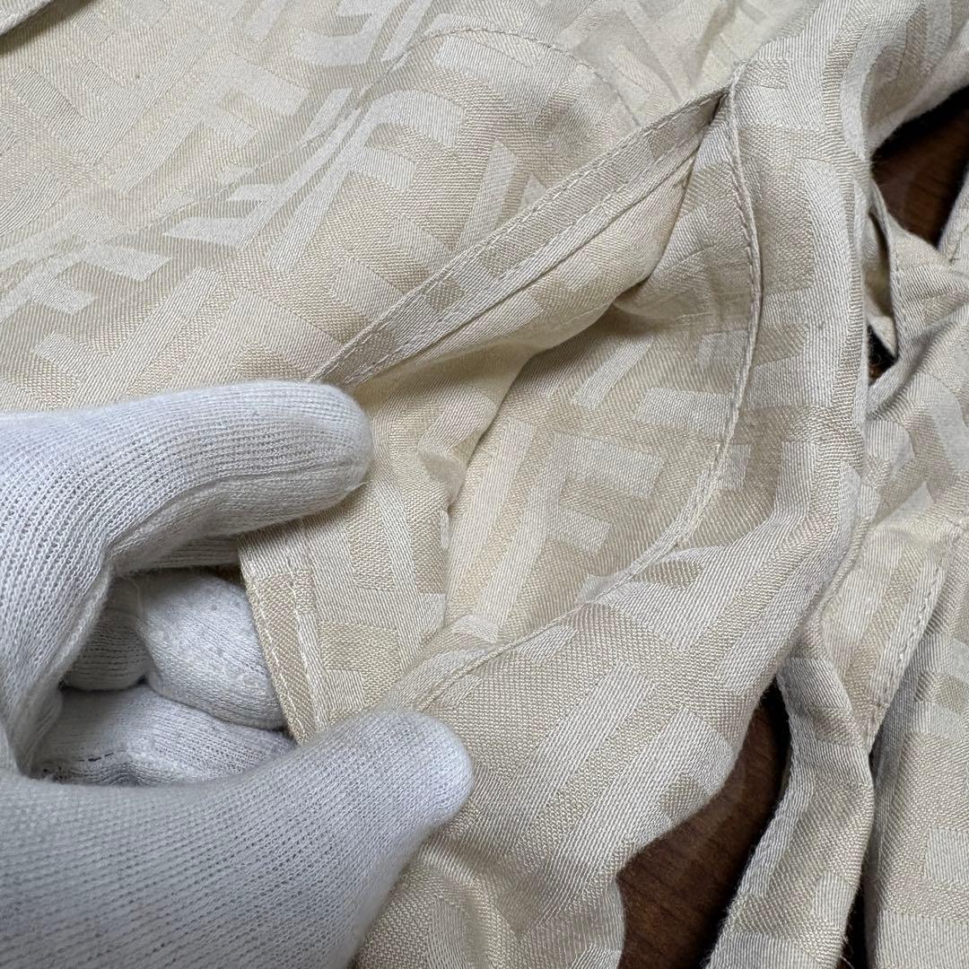 FENDI フェンディ ズッカ スプリングコート　薄手