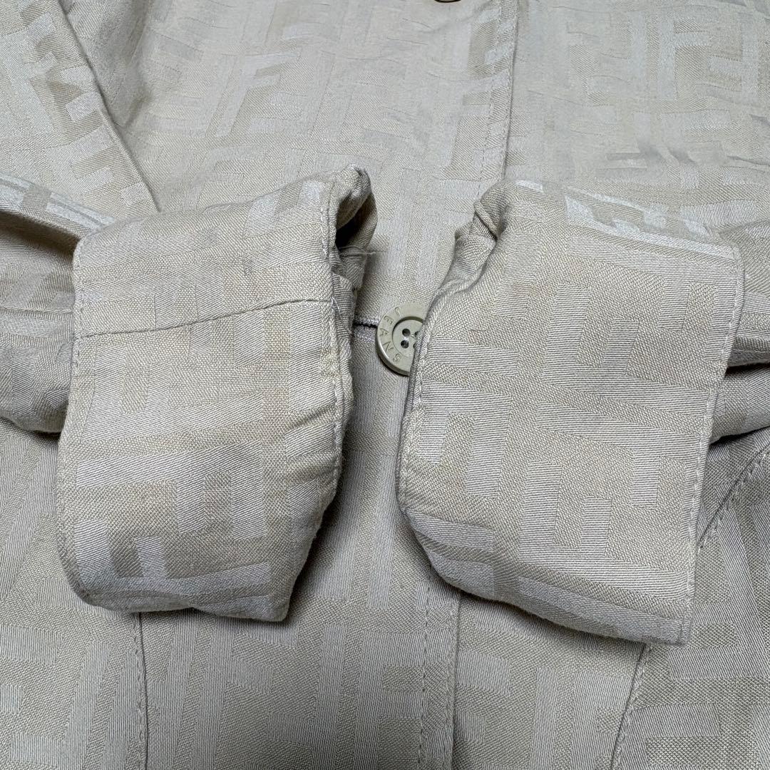 FENDI フェンディ ズッカ スプリングコート　薄手