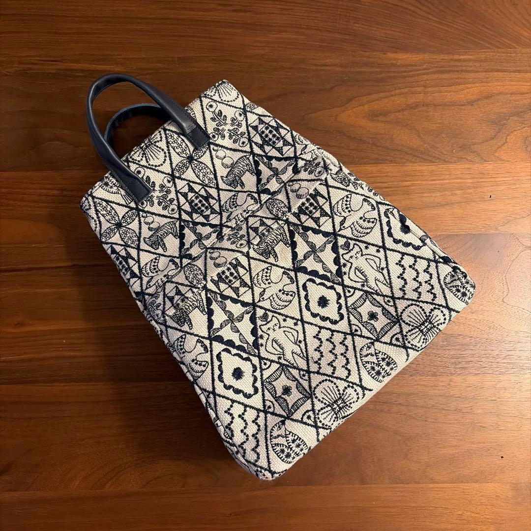 ハンドメイド2wayリュックトートバッグ ミナペルホネン symphony