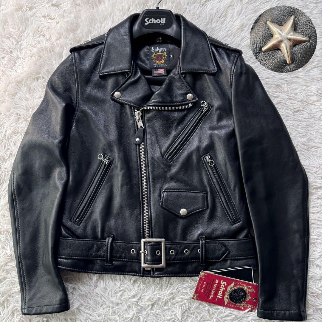 7*3様 未使用品✨Schott ライダースジャケット ワンスター　213UW