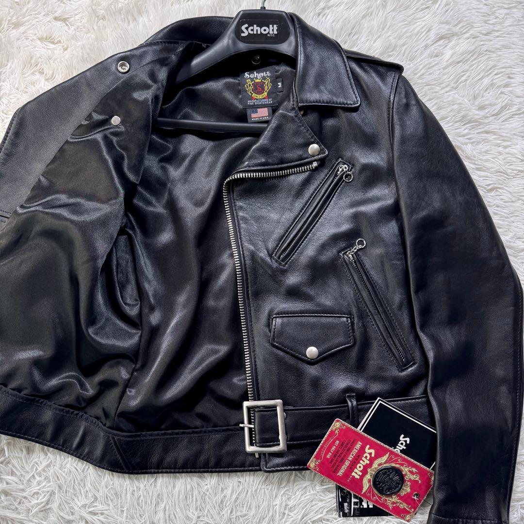 7*3様 未使用品✨Schott ライダースジャケット ワンスター　213UW