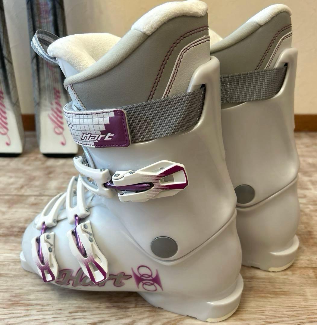 ◾️カービングスキーセット　スキー板156㎝　ブーツ25㎝ レディース用　女性用