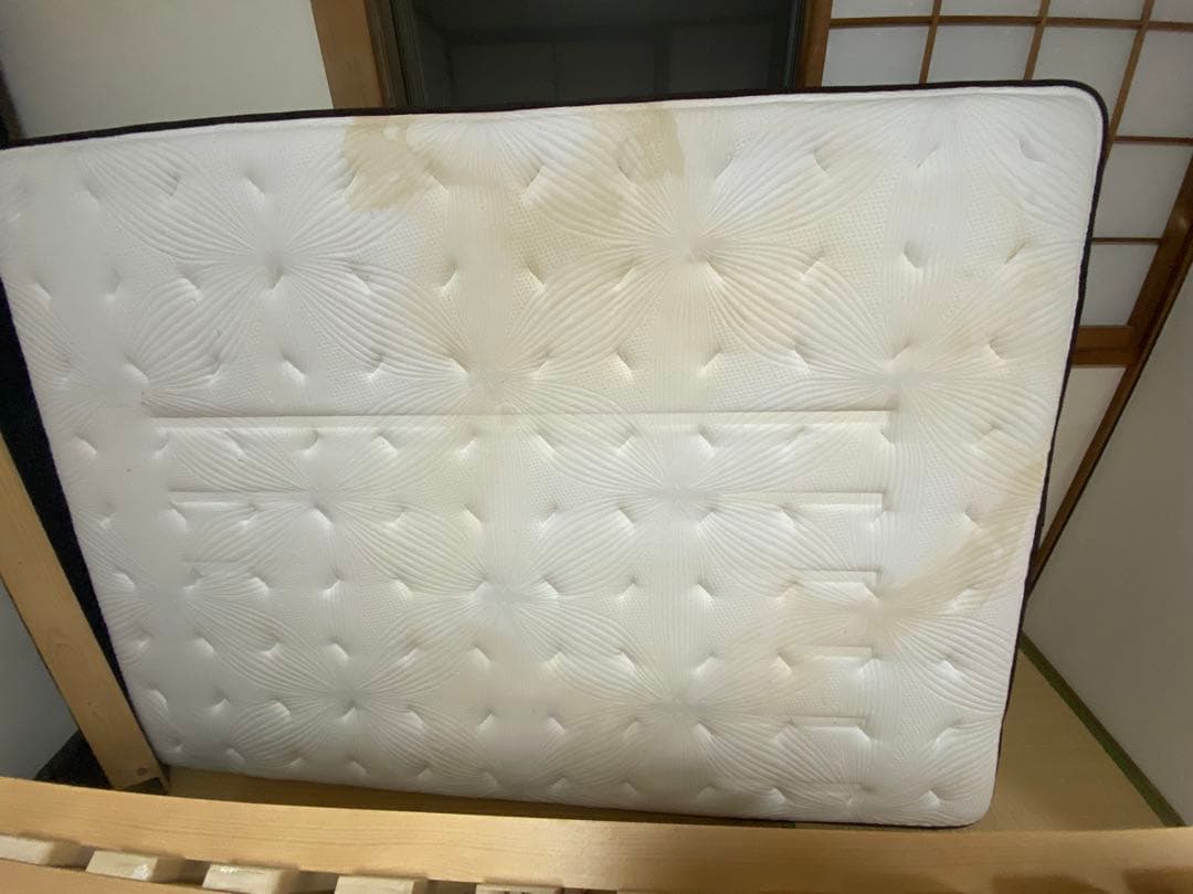 訳あり　中古　元値15万円超え！【大阪受取】フランスベッド　マットレス　ダブル