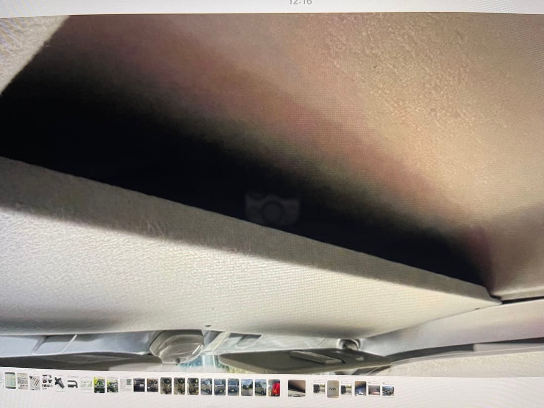 内装パーツ グレー ファブリック