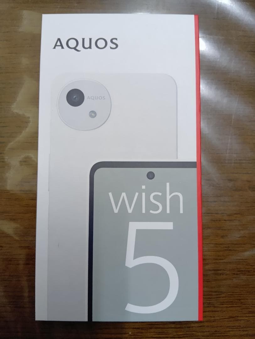 AQUOS wish 5 本体 ユキ（白）