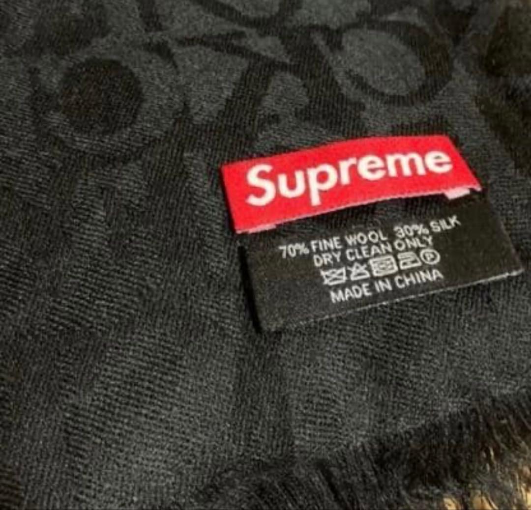 新品 17FW Supreme FUCK CASHMERE SCARF マフラー