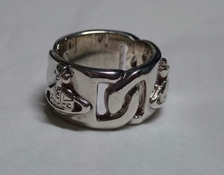 VivienneWestwood オーブ/リングスリング シルバー S