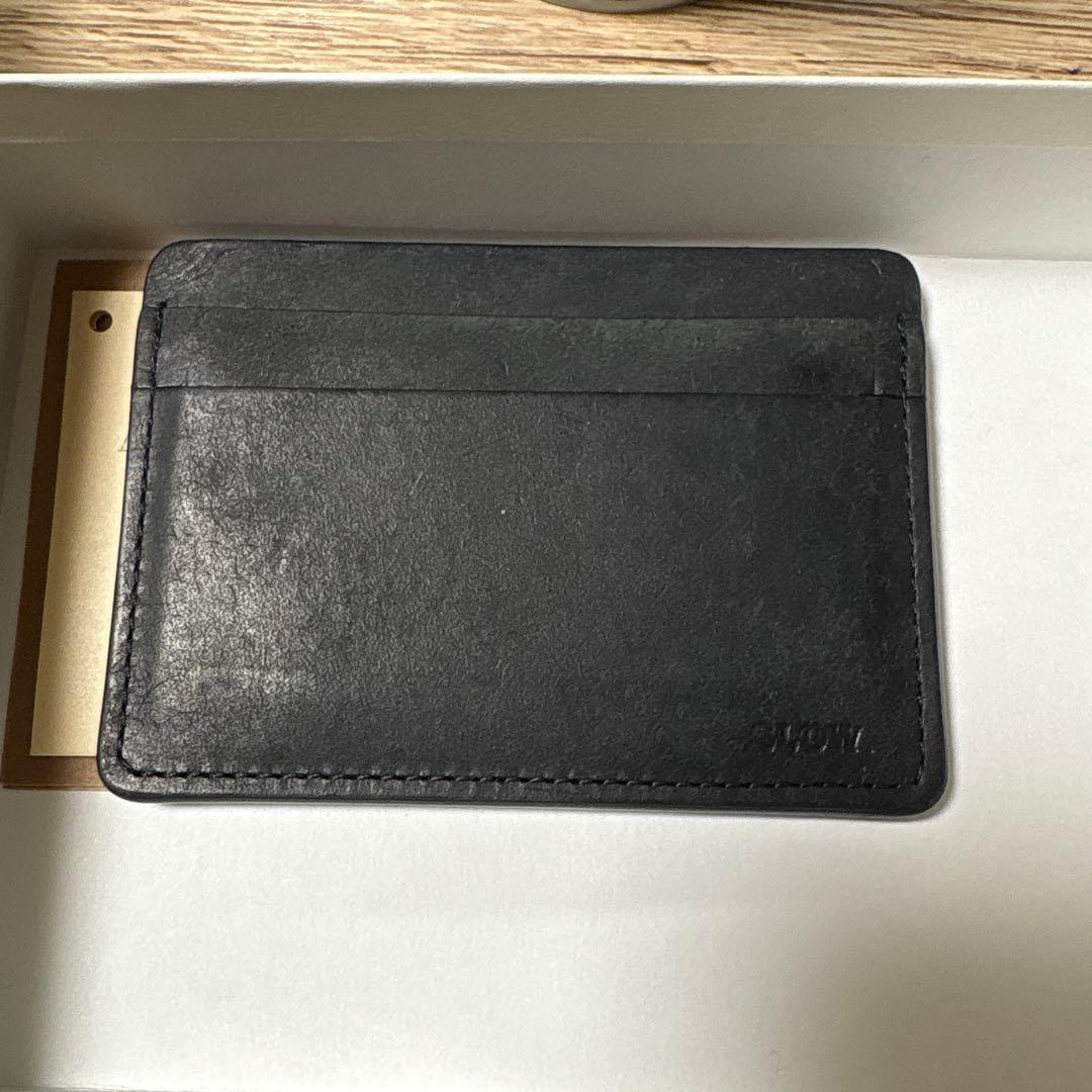 SLOW&CO 二つ折り財布　ブラック