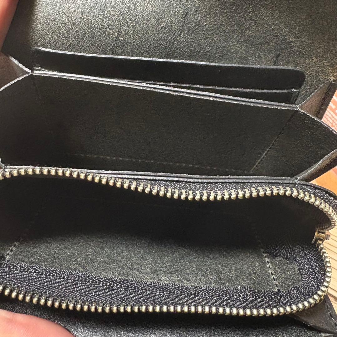 SLOW&CO 二つ折り財布　ブラック