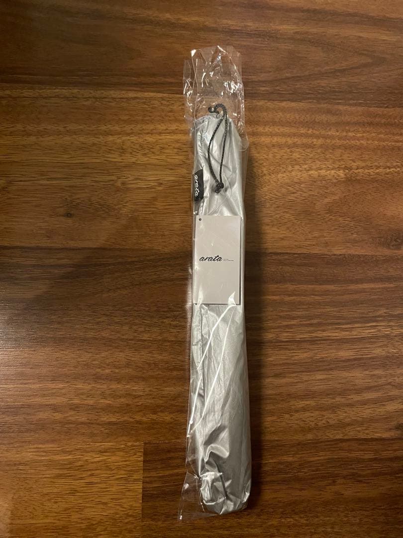 【新品・未使用】arata AU-08 折り畳み傘 Silver
