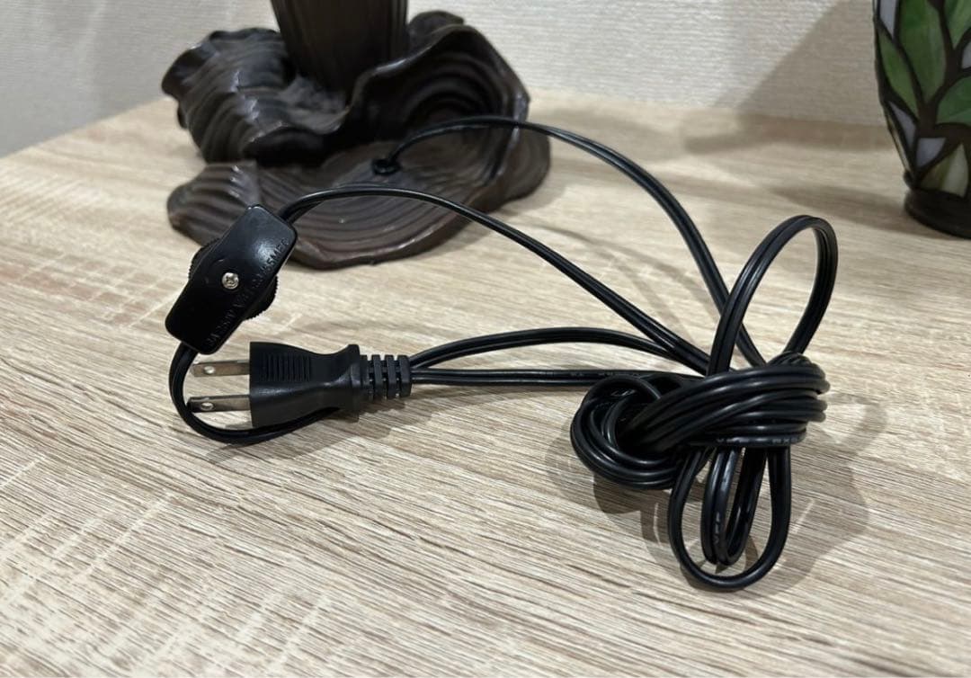 ステンドグラスランプ　アンティークランプ