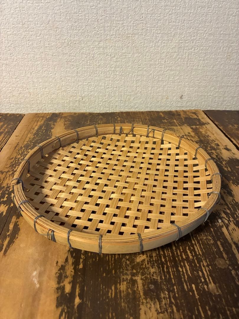 おまとめ　かごバスケット6点　木箱5点　アルミ皿　16点