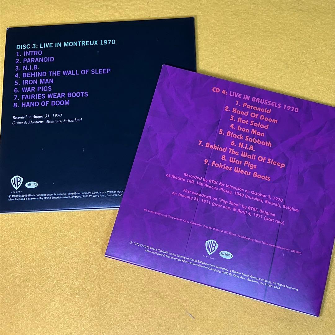 ブラック・サバス Paranoid Super Deluxe 4CD ボックス