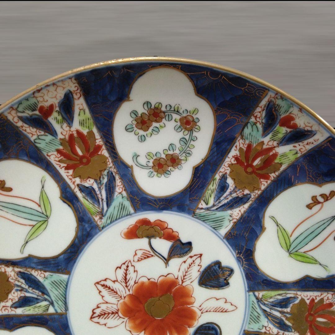 有田焼　有田製窯　額皿　ゴールド伊万里　インテリア　27cm　置物　骨董　大皿