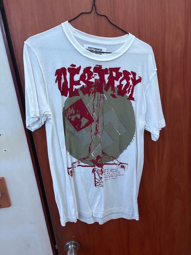 SEDITIONARIES 666 Tシャツ ホワイト