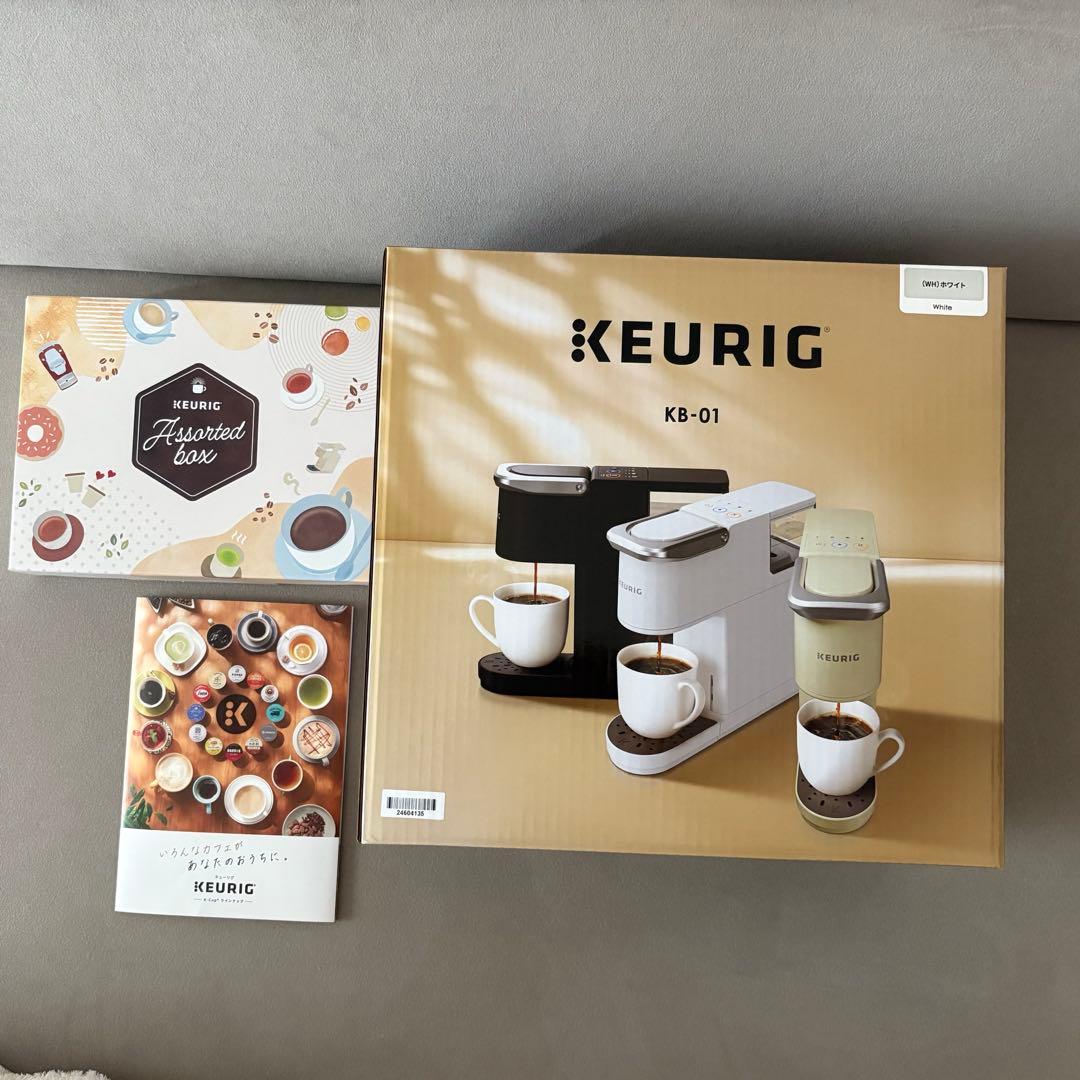 ★新品未使用品★KEURIGコーヒーメーカー(本体+12カプセルセット)