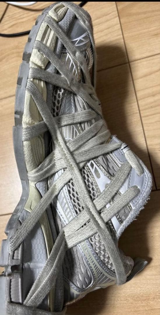 現時点値下げ不可BALENCIAGA 3xl extreame lace グレー