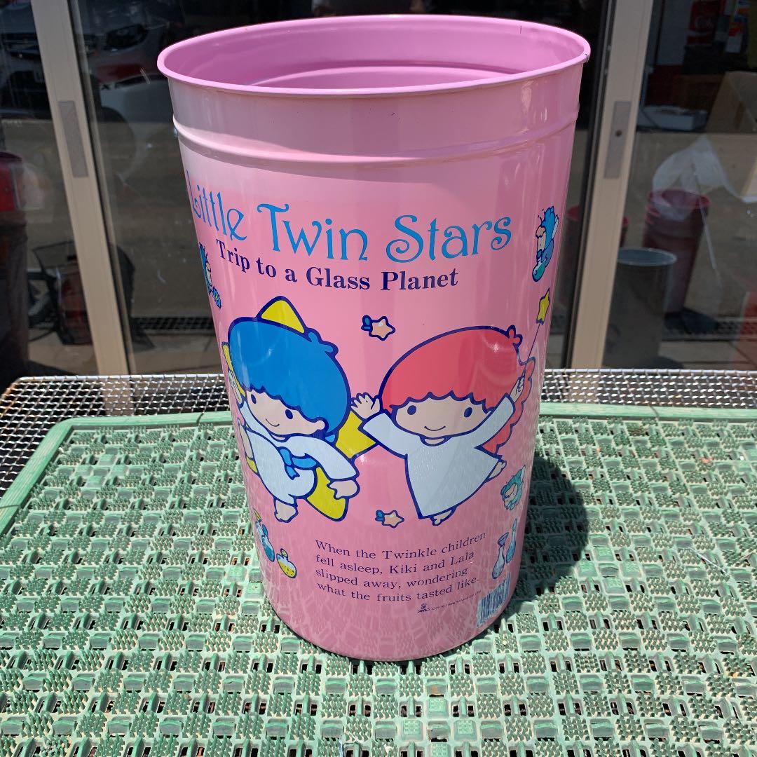 トゥインクルスターズ　キキララ　サンリオ　ゴミ箱　③