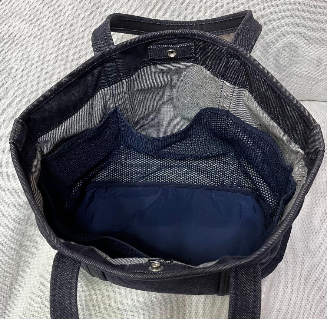 ✨未使用品✨PORTER ポーターガール トートバック A4可 デニム　肩がけ