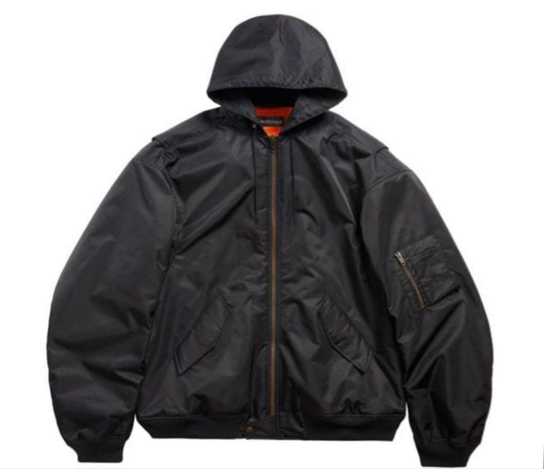 BALENCIAGA オーバーサイズ カレッジ ブルゾン