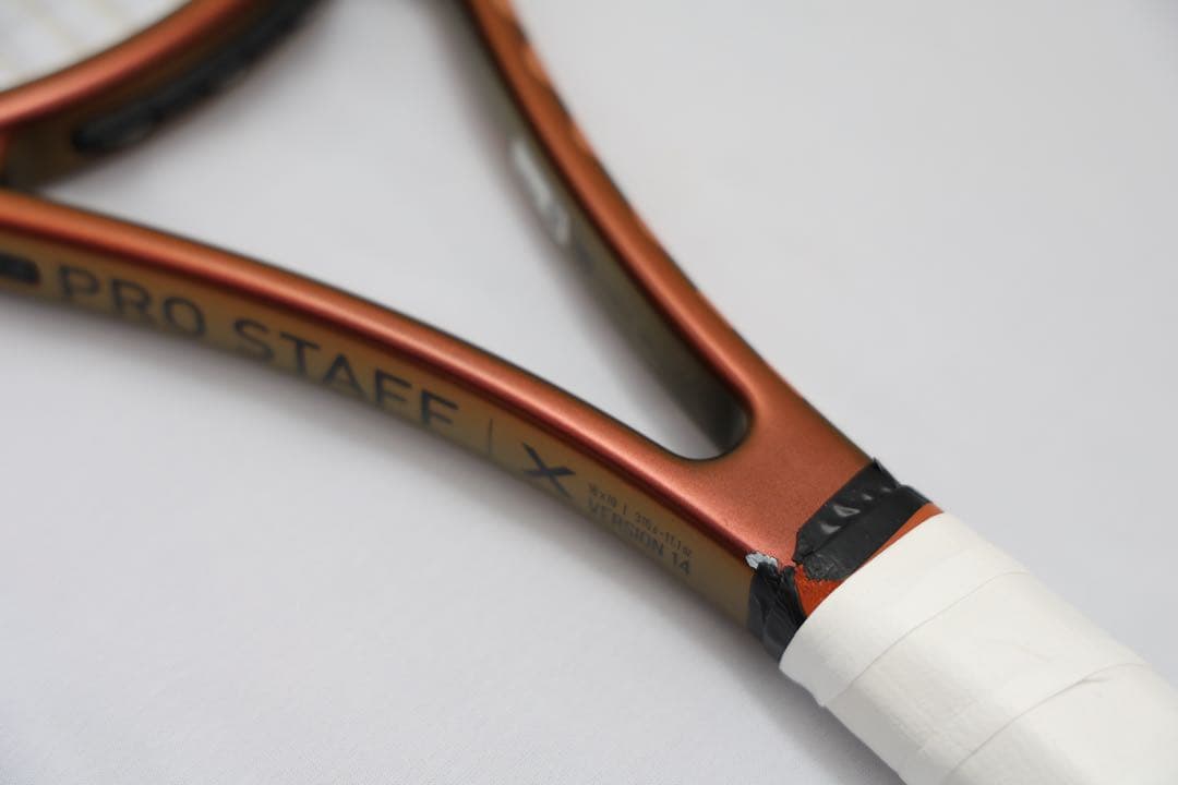 良品・ナチュラル張上ウイルソン プロスタッフX v14 G2 PRO STAFF