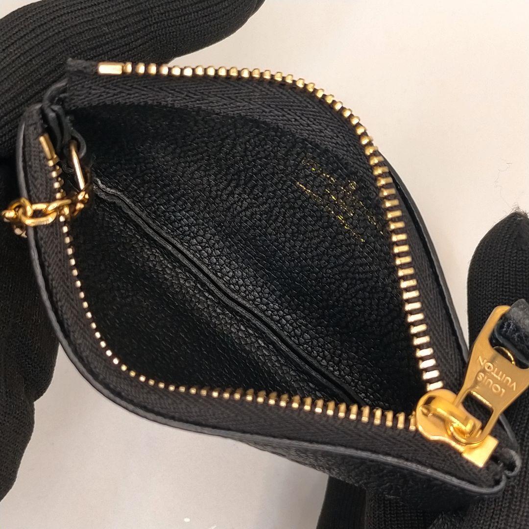 ルイヴィトン VUITTON　ポシェットクレ　アンプラント ケース 黒