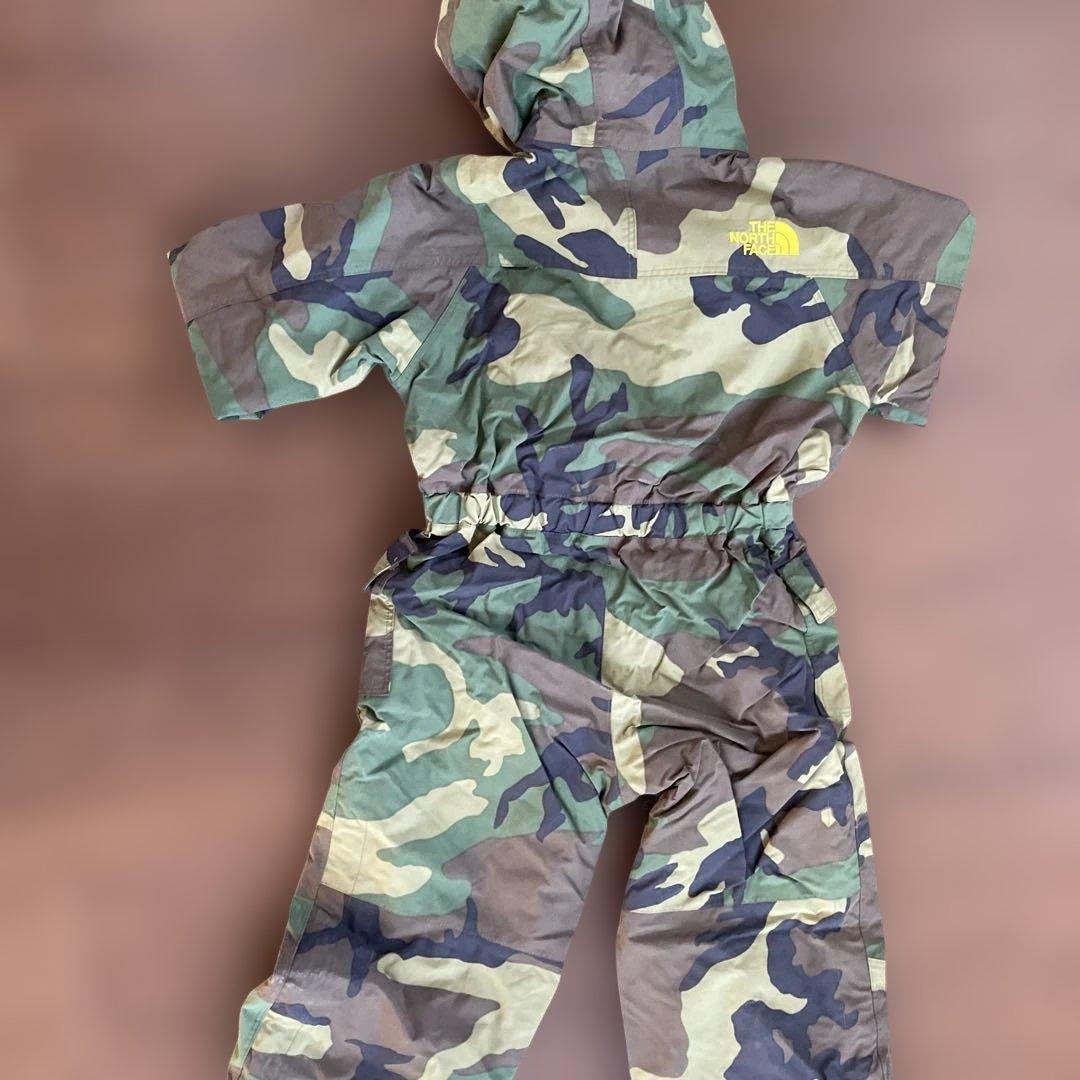 THE NORTH FACE 迷彩 子ども用スキーウェア