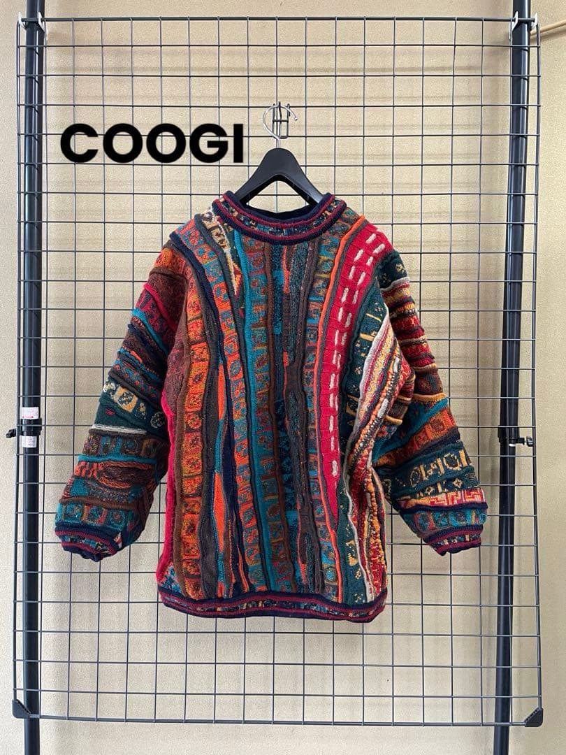 COOGI クージー 90s ビンテージ 3Dニット オーストラリア製 古着