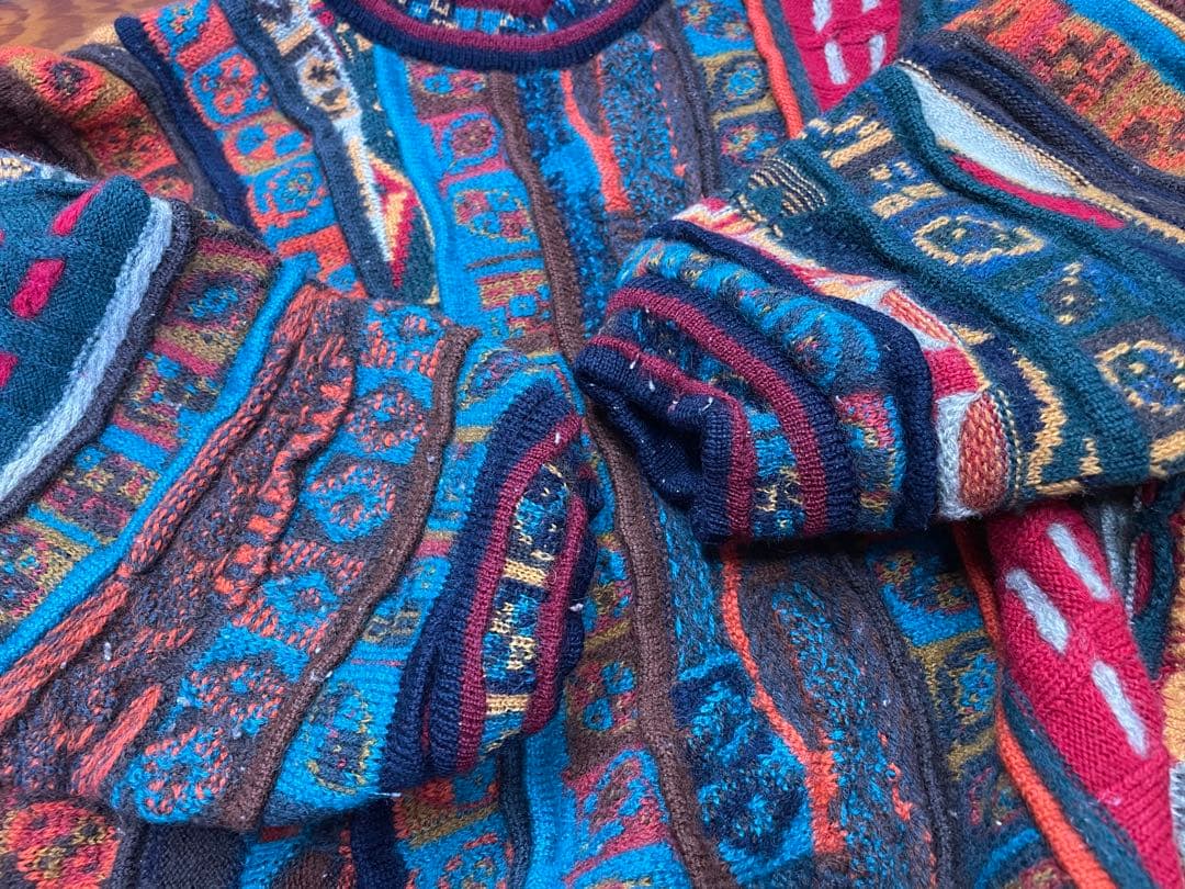 COOGI クージー 90s ビンテージ 3Dニット オーストラリア製 古着