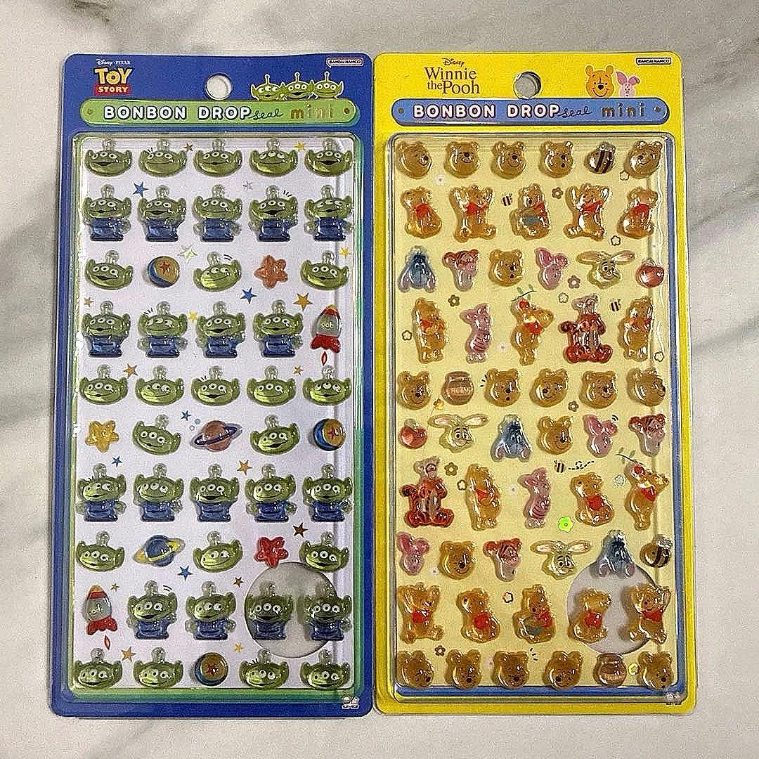 【正規品】ボンボンドロップシール　ミニ　コンプリートセット　サンリオ　ディズニー