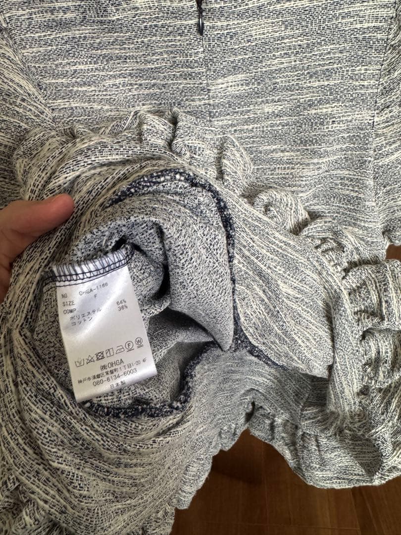 ohga lady ブラウス