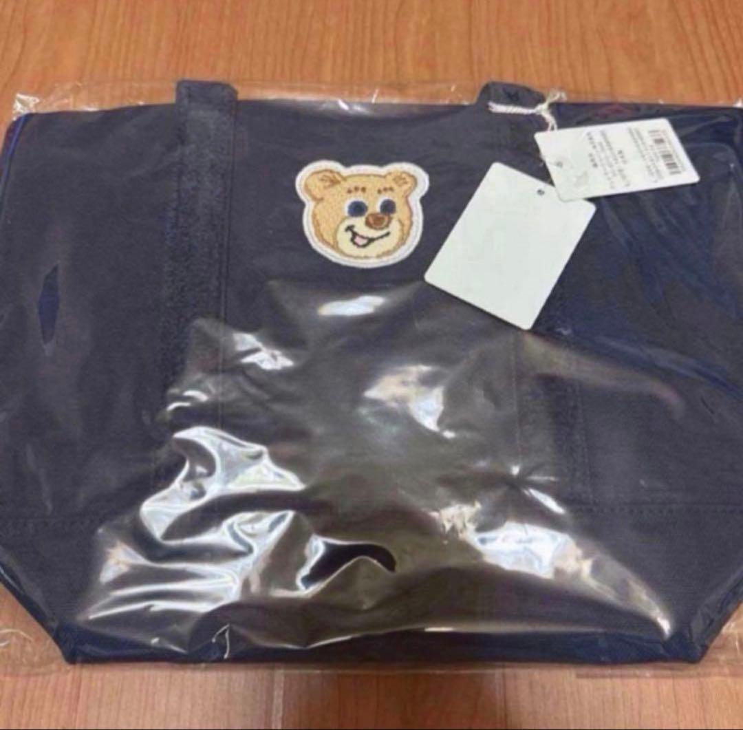 ラブラリー バイフェイラー オールドテディ ワッペントートバッグ