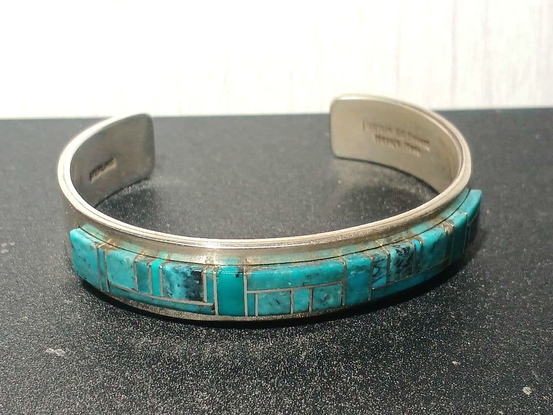 エドワード＆パトリシアビセンティ ナバホ バングル