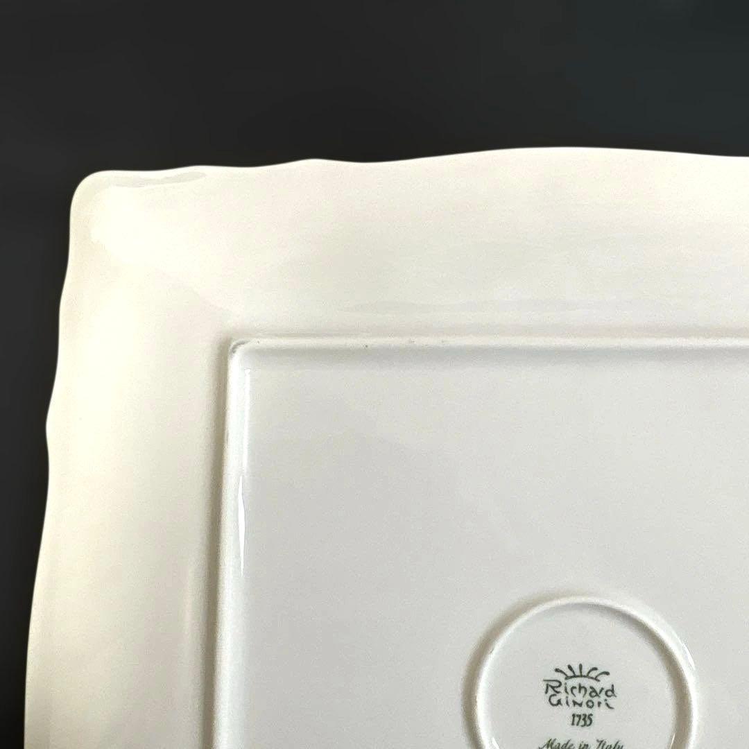 リチャードジノリ フロレンティア スクエアプレート27×27 大皿