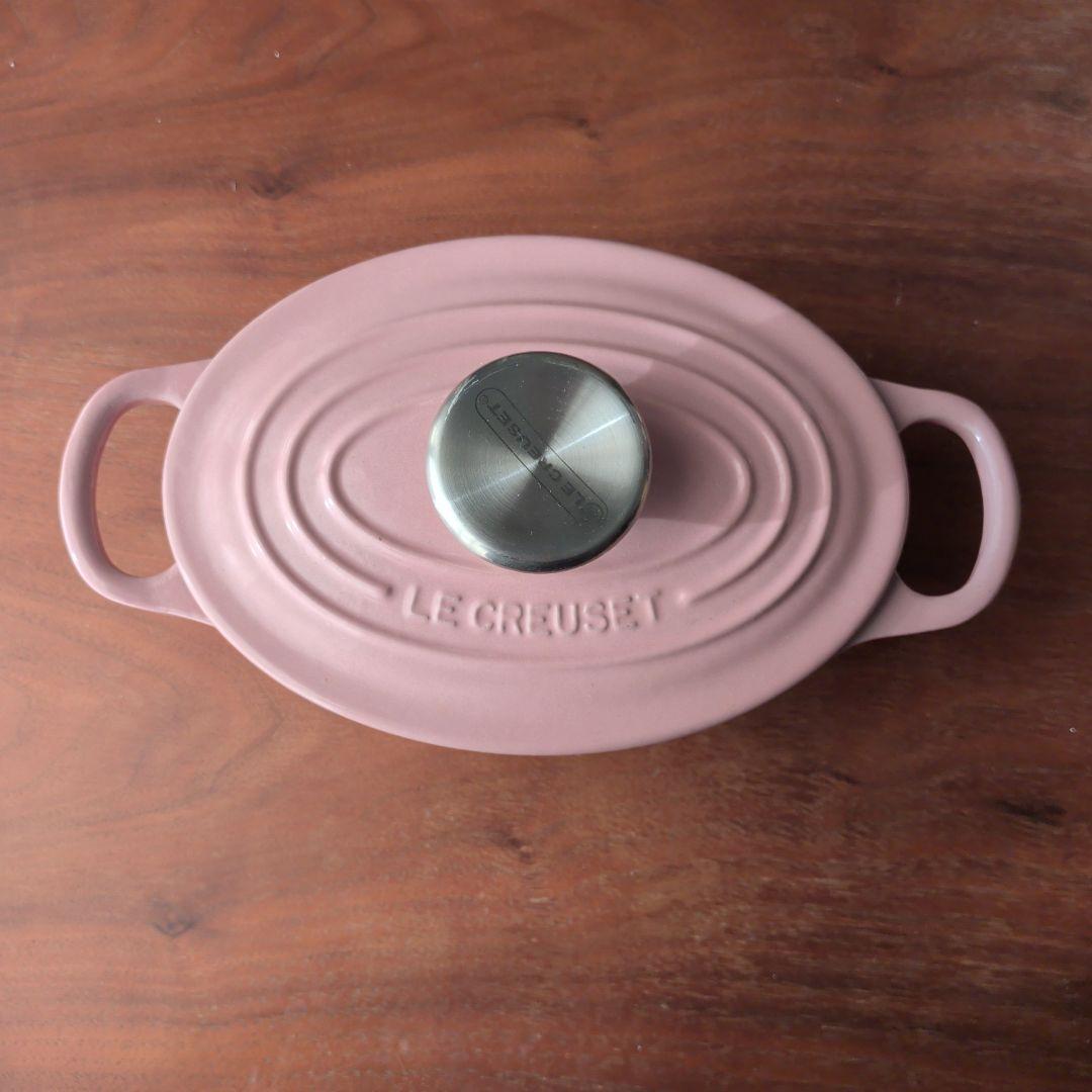 LE CREUSET ココットオーバル アンティークローズ 17cm 希少