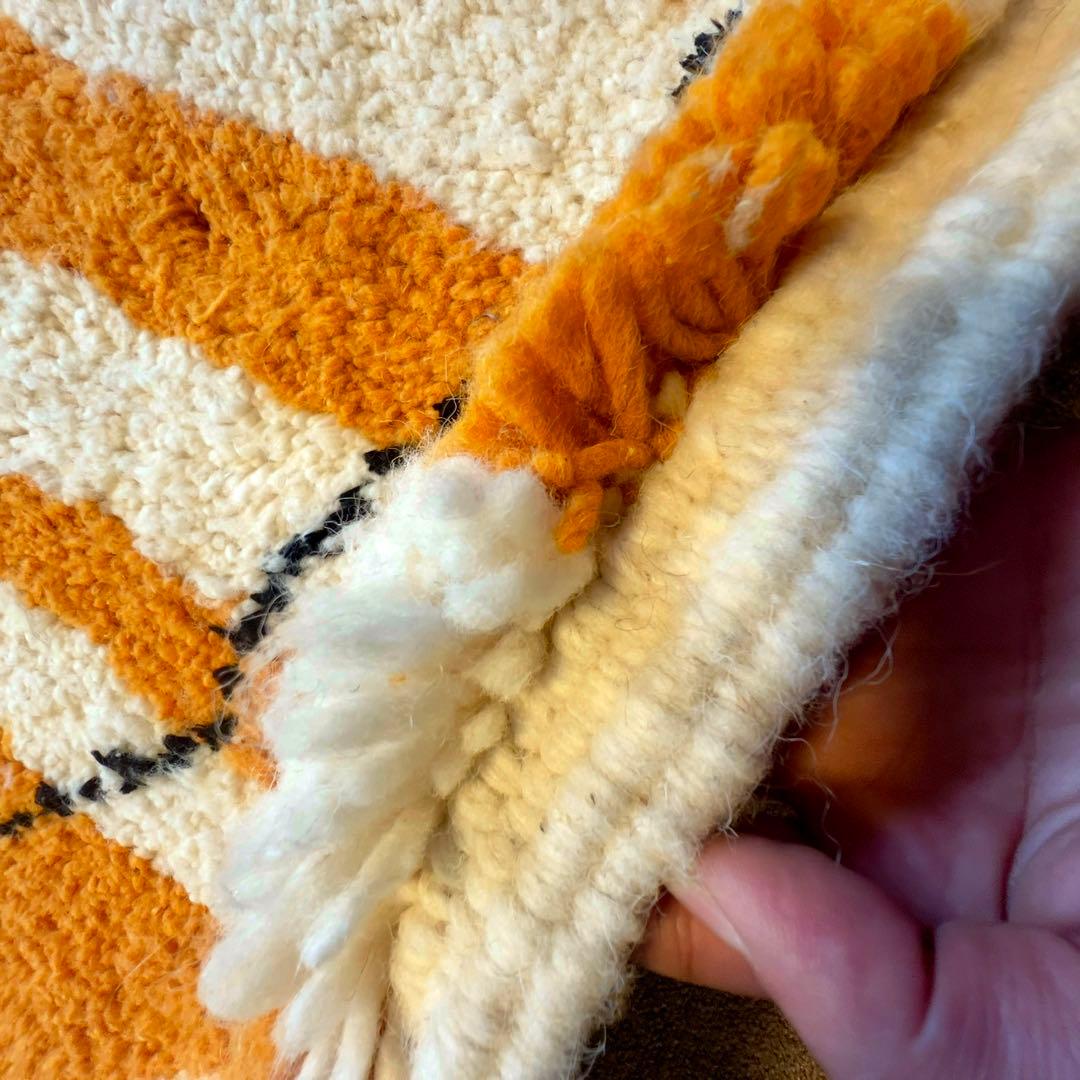 モロッコベニワレン ラグ