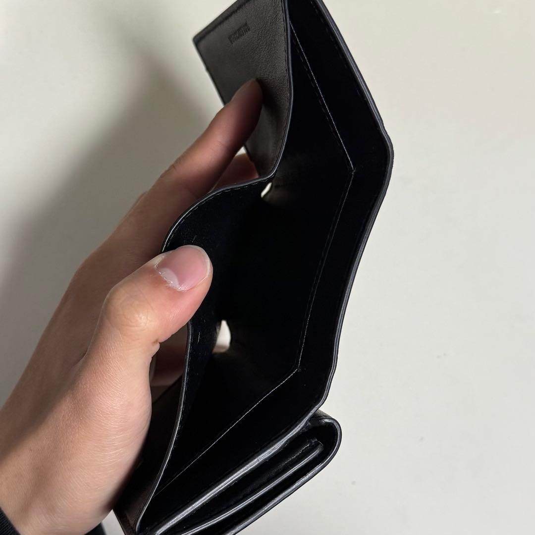BALENCIAGA 黒 三つ折り財布