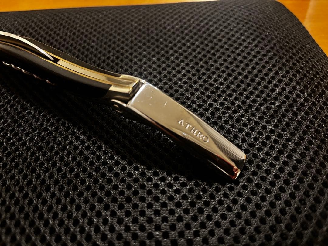 ATHRO アスロ ソムリエナイフ 黒檀