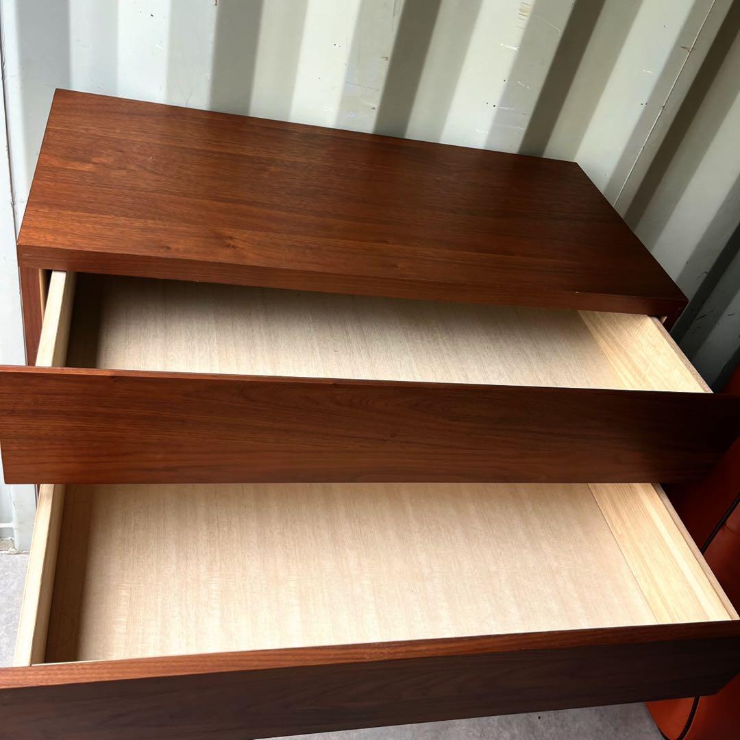 取付無料！大川家具 高野木工 レッチェ 北欧風天然木W105ハイチェスト✨