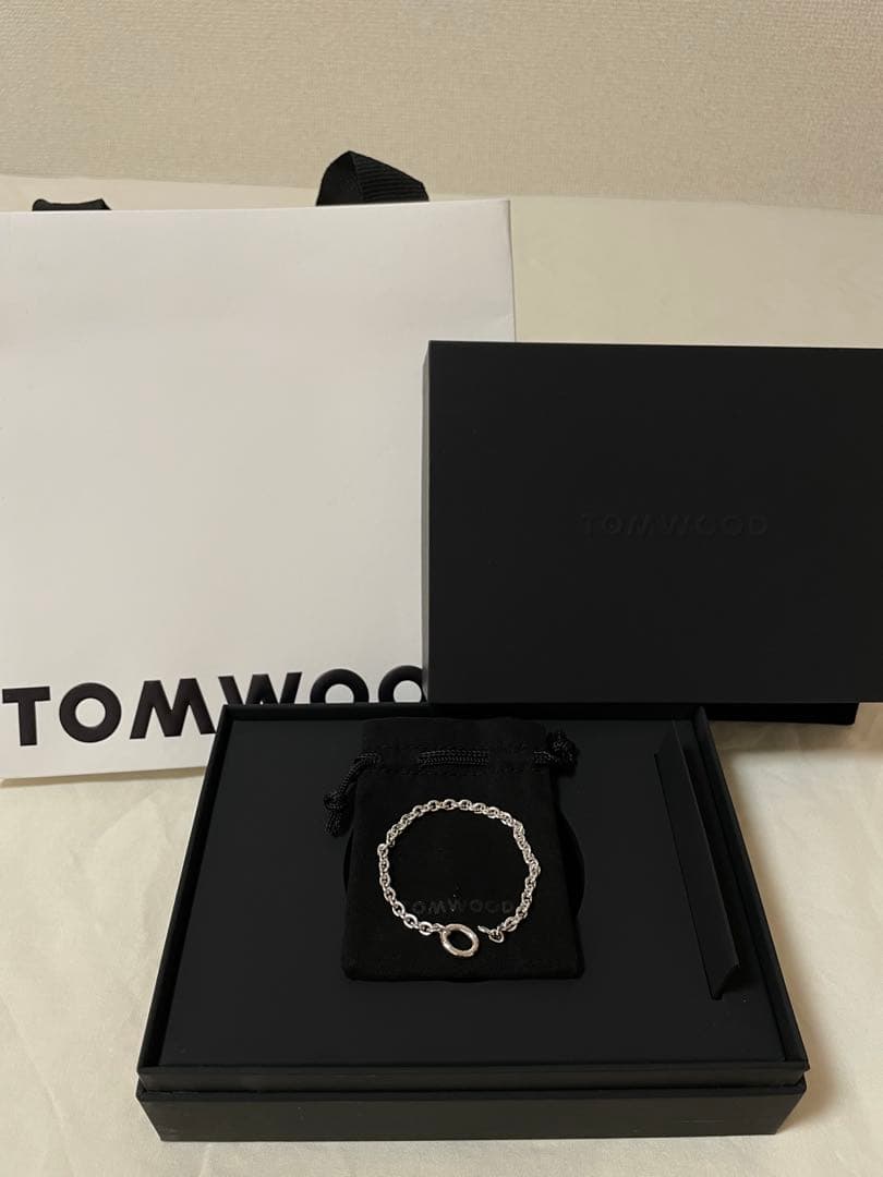 新品未使用‼️TOMWOOD シルバーチェーンブレスレット