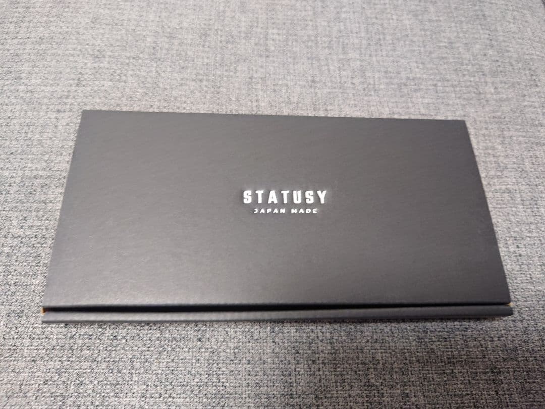 未使用 STATUSY il mode air ブラック 長財布 右利き用