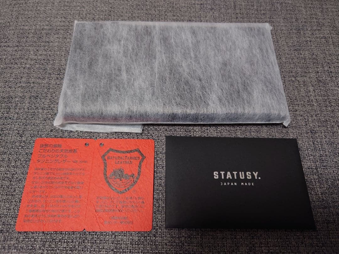 未使用 STATUSY il mode air ブラック 長財布 右利き用
