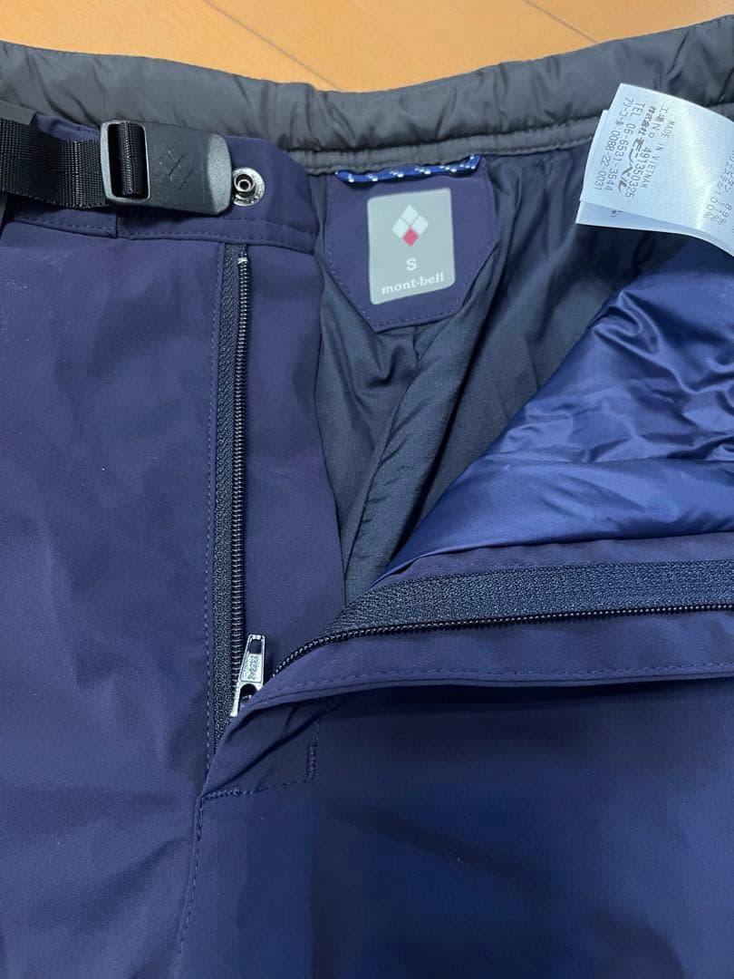 mont-bell パウダーグライドパンツ　ネイビー　レディース　S size
